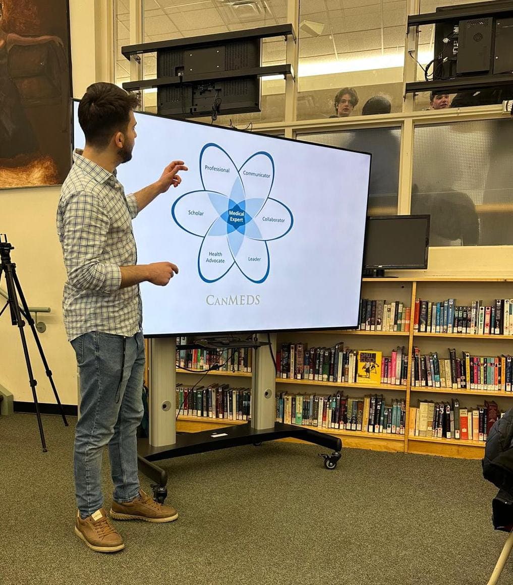 Students collaborating in a workshop